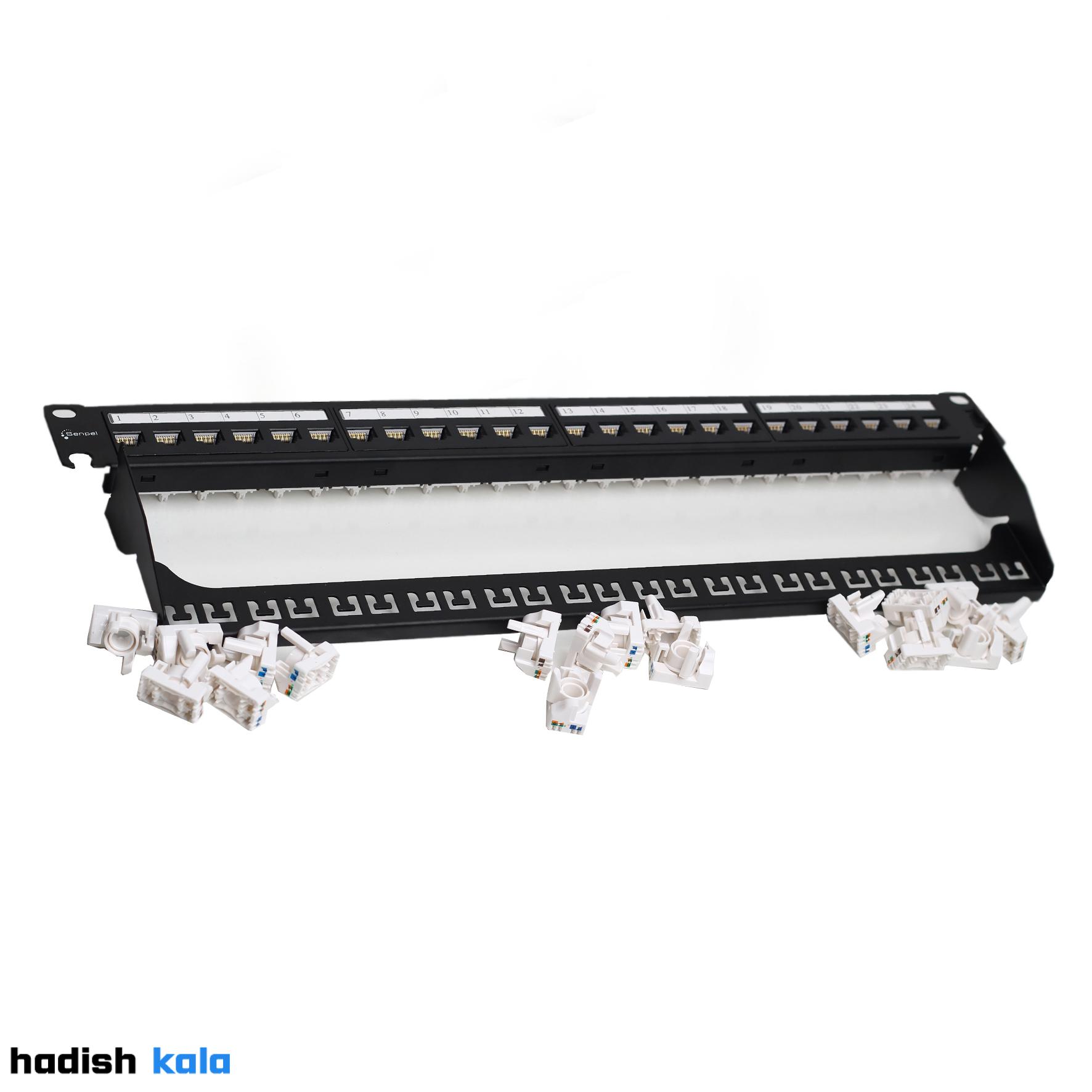 پچ پنل 5پلاس copy پچ پنل24 پورتCAT5 UTP Senpel Plus - Image 1