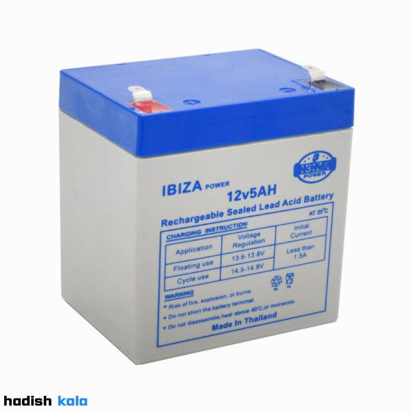 باتری 5 آمپر Ibiza