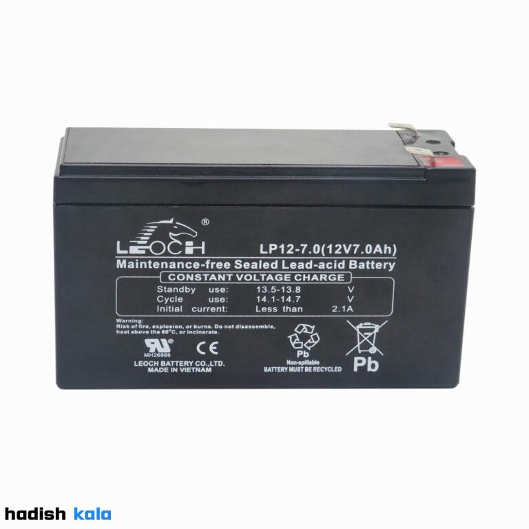 باتری 12 ولت 7 آمپر Leoch