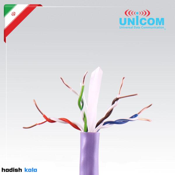 کابل شبکه CAT6 UTP یونیکام UC-CABU6I