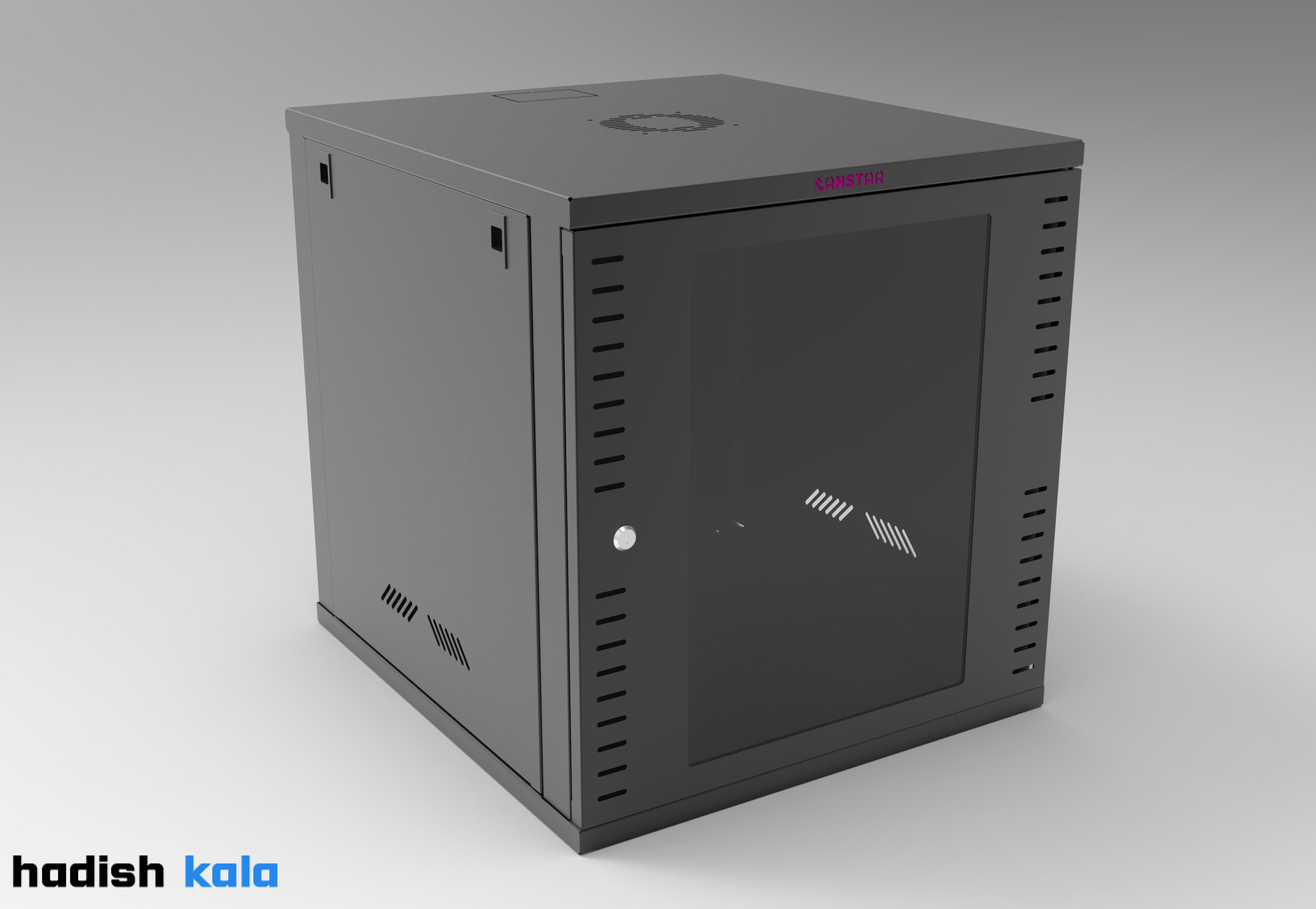 Render-WR-12-60 رک دیواری ۱۲ یونیت لناستار